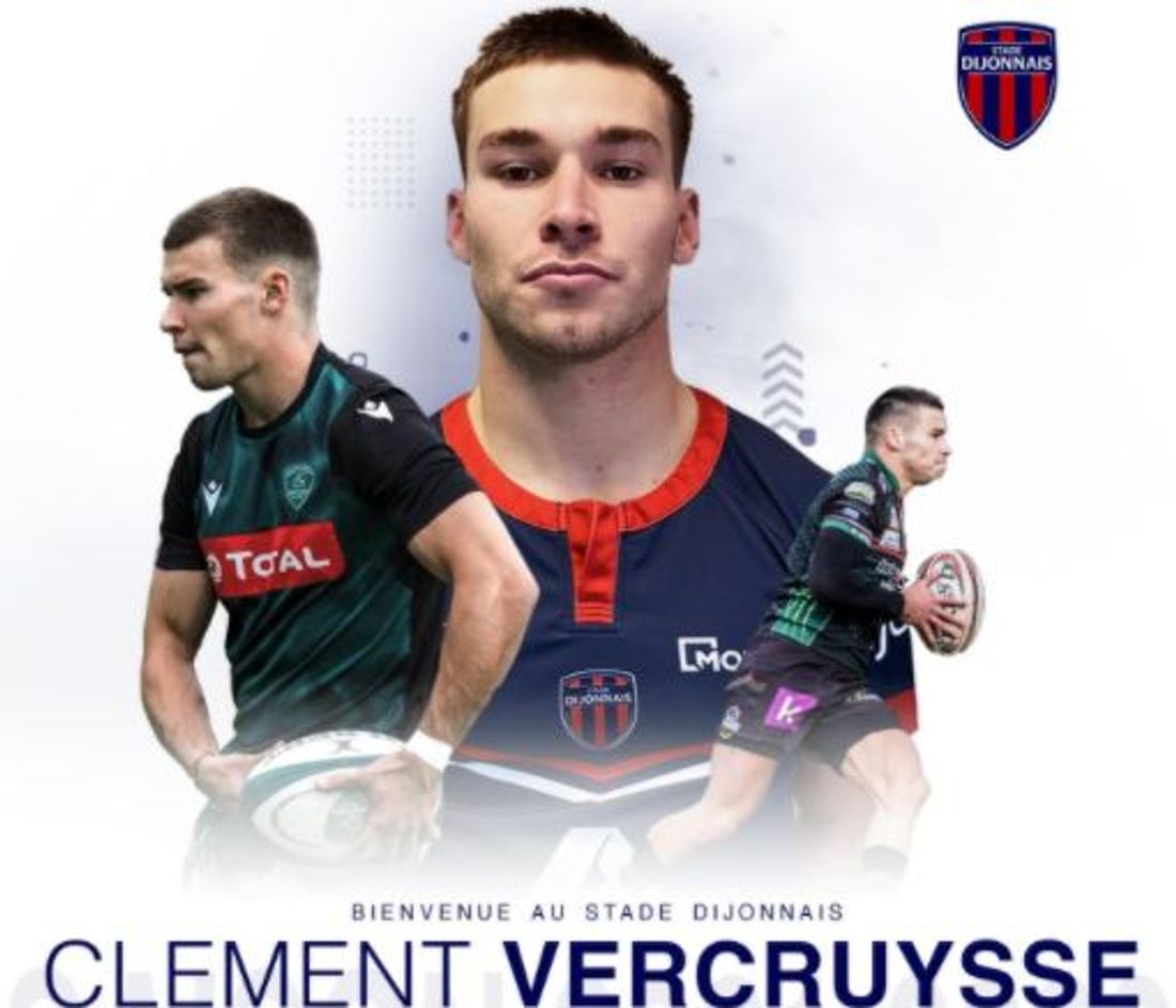 Clément Vercruysse est la nouvelle recrue du Stade Dijonnais
